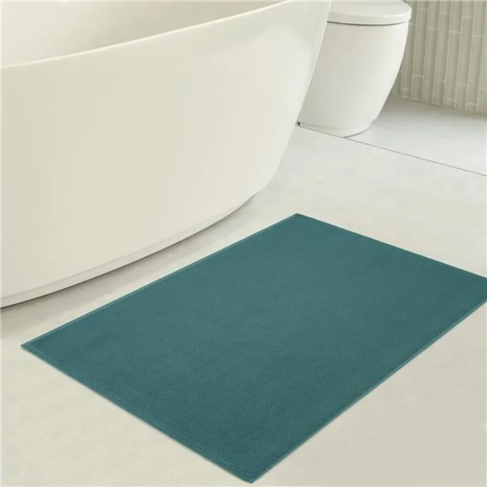New Bath Rug, 17 in 24 in 100% Cotton Bath Mats Rugs for Bathroom